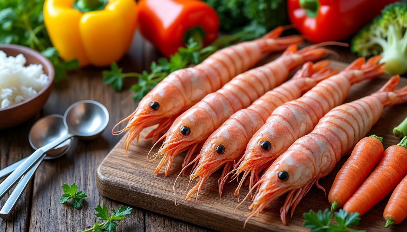 découvrez tout ce qu'il faut savoir sur les calories des crevettes : leur apport énergétique, leurs bienfaits nutritionnels et conseils pour les intégrer à une alimentation équilibrée.