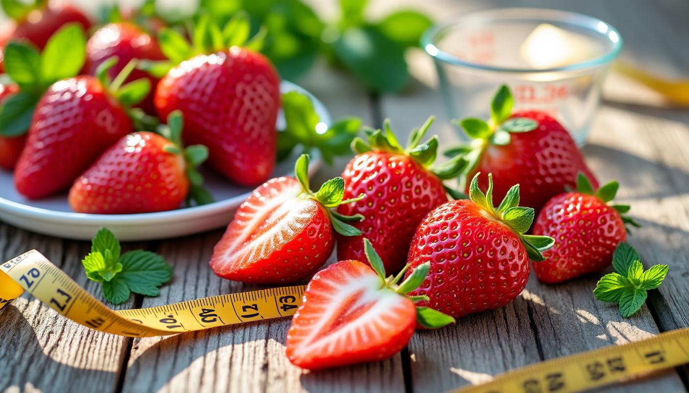 découvrez le nombre de calories contenues dans la fraise, ses valeurs nutritionnelles, et tous les bienfaits de ce fruit léger pour votre alimentation saine.