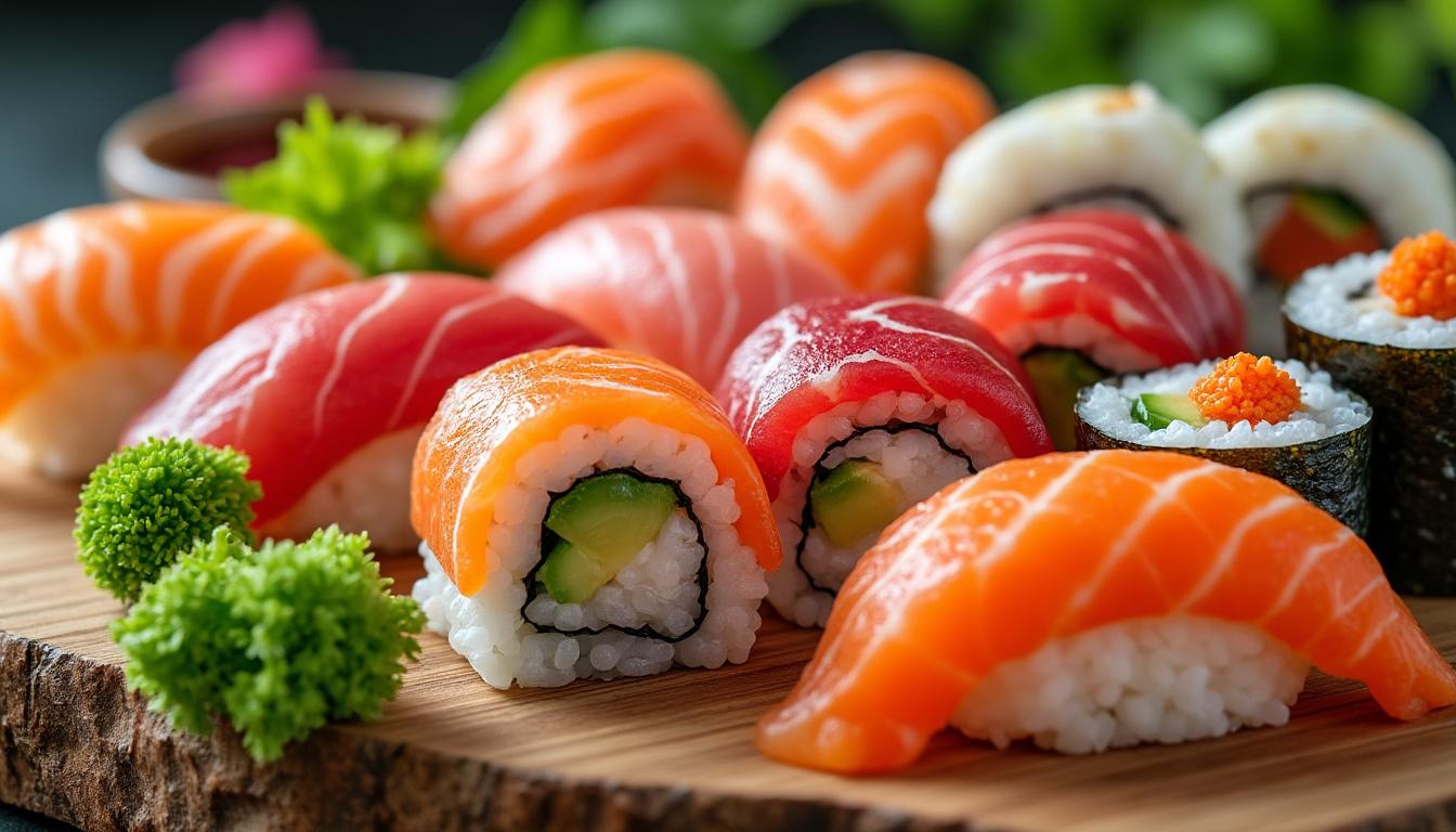 découvrez tout ce qu’il faut savoir sur les calories des sushis, makis et sashimis. informez-vous sur les apports caloriques et faites les meilleurs choix pour une alimentation équilibrée.