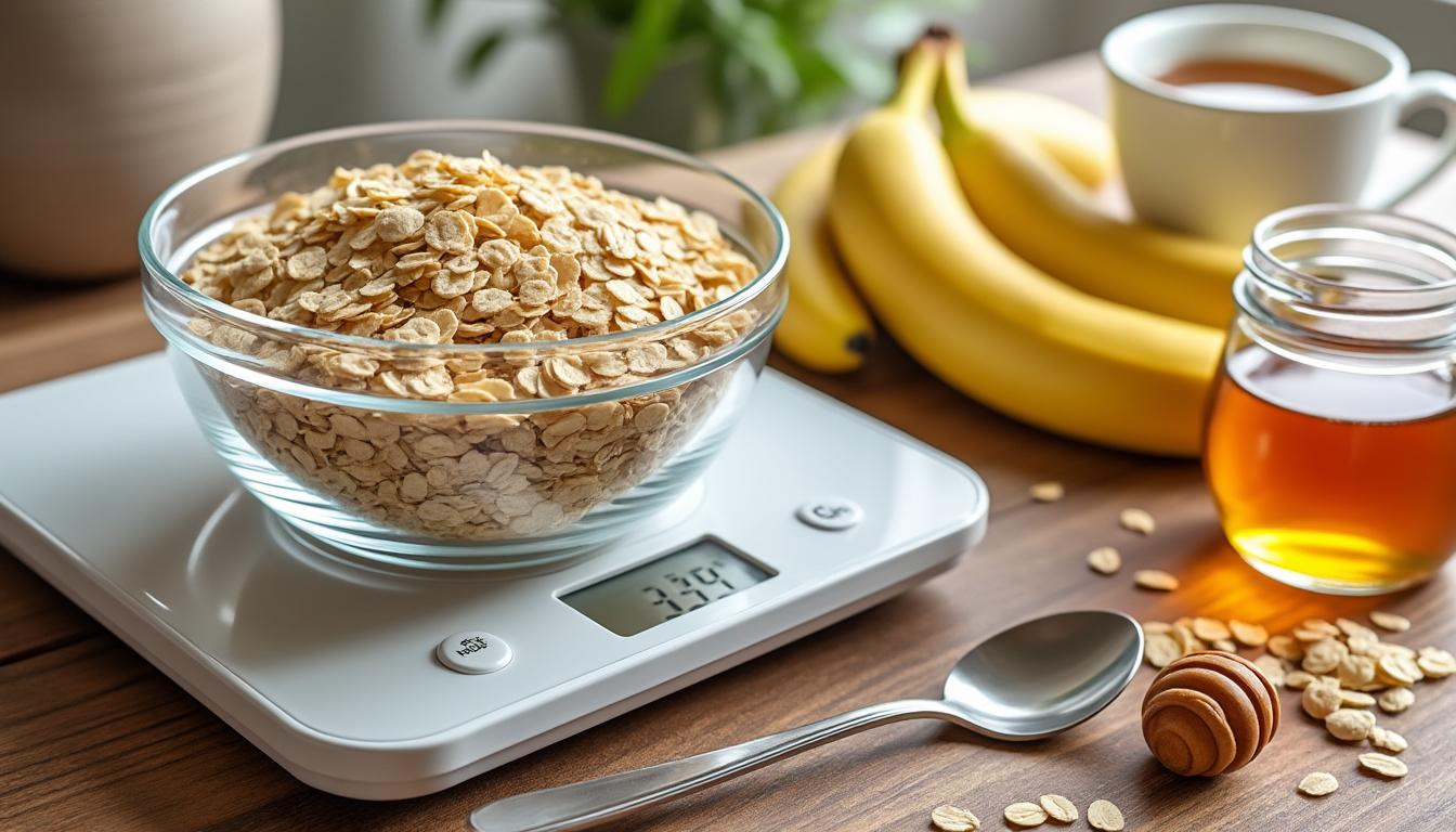 découvrez la quantité idéale de flocons d'avoine à consommer au petit déjeuner pour un repas équilibré et énergisant.