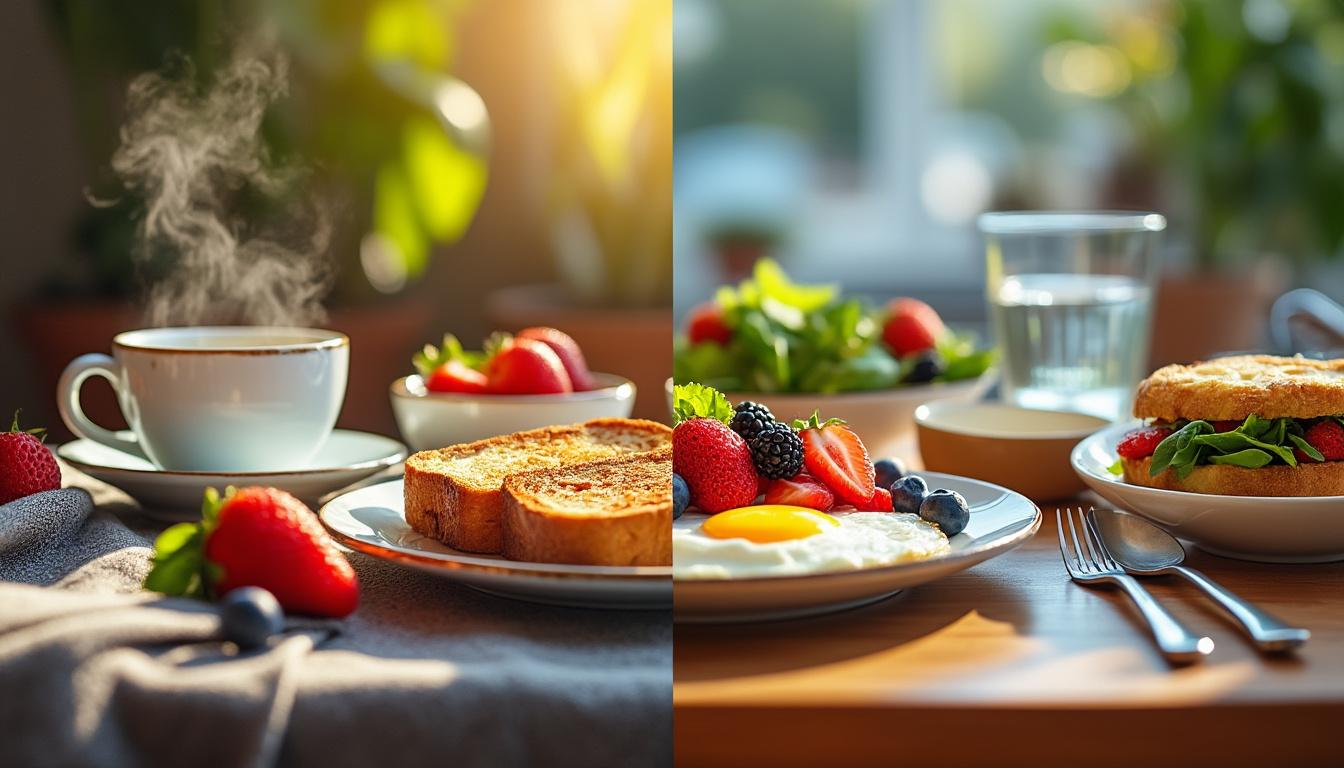 découvrez combien d'heures il y a entre le petit déjeuner et le déjeuner pour mieux organiser vos repas quotidiens.