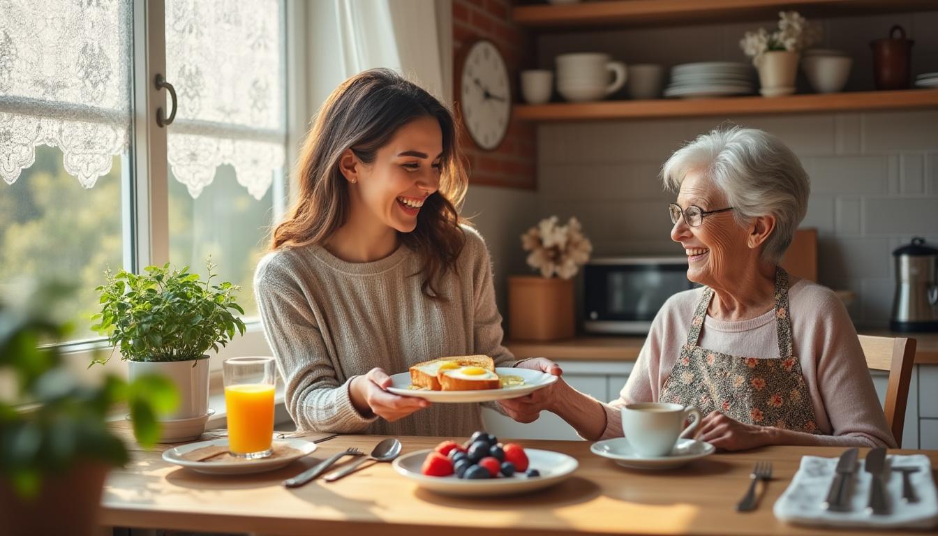 découvrez des idées simples et rapides pour préparer un petit déjeuner délicieux et spécial pour votre maman, parfait pour lui faire plaisir dès le matin.