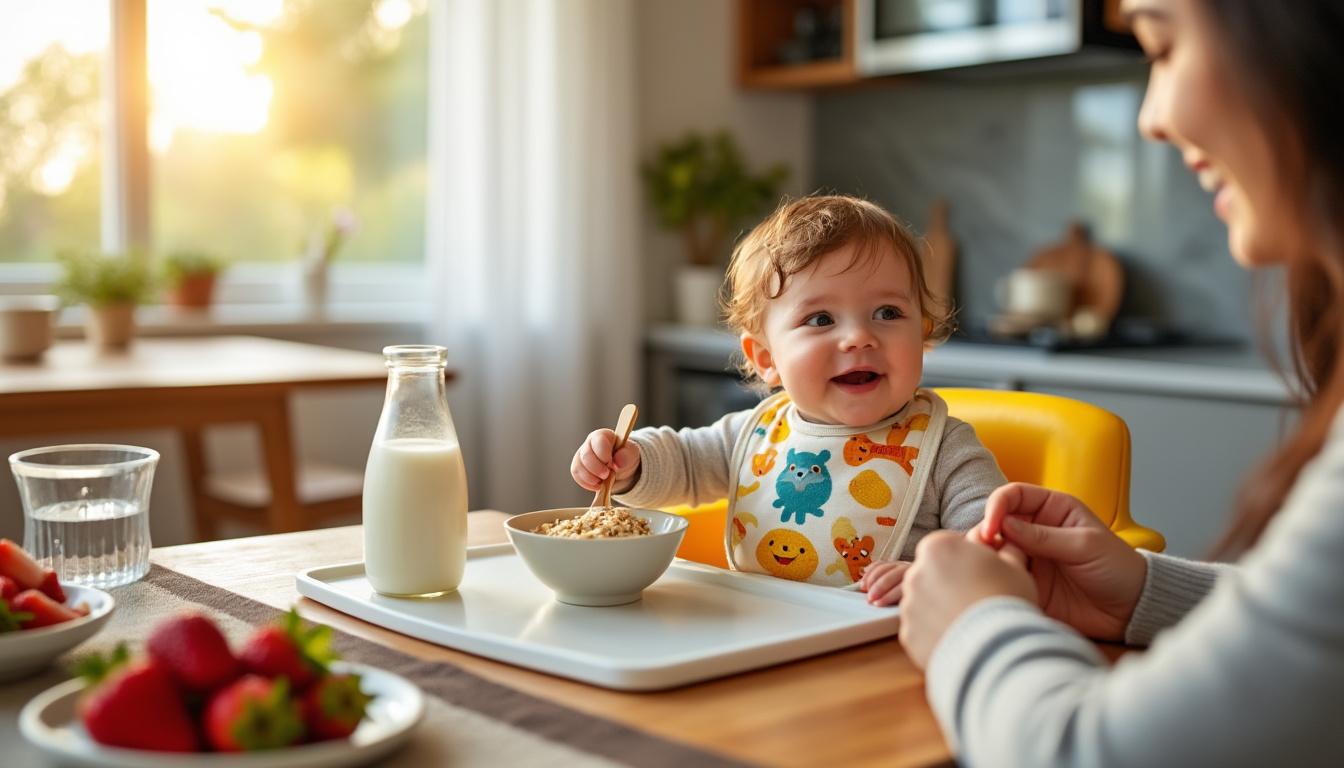 découvrez quand donner le petit déjeuner à bébé avec nos conseils et astuces pour bien démarrer la journée de votre tout-petit.