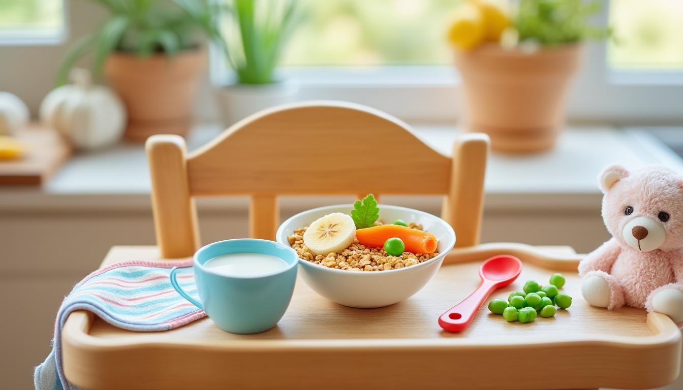 découvrez quoi donner au petit déjeuner à un bébé d'un an pour lui assurer une alimentation saine et équilibrée dès le réveil.