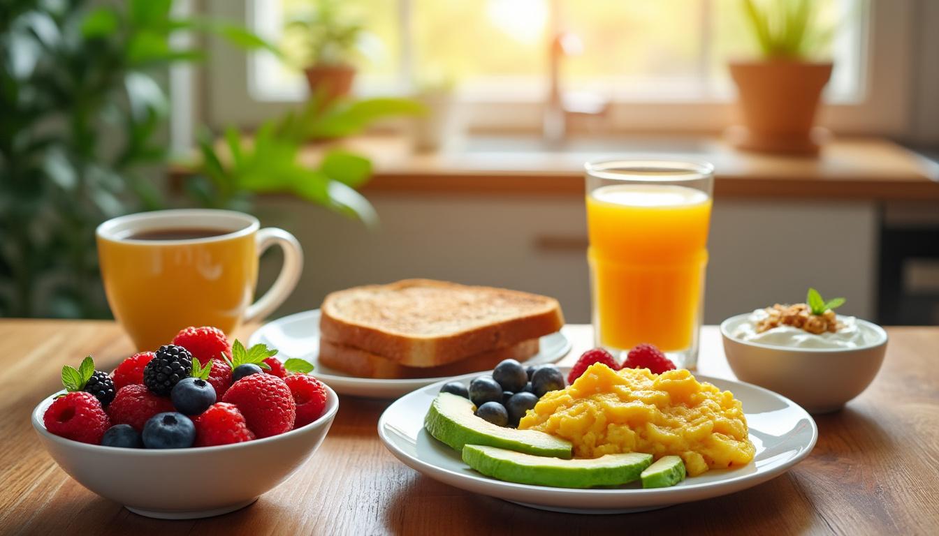 découvrez des idées de petits déjeuners équilibrés pour bien démarrer votre journée avec énergie et vitalité.