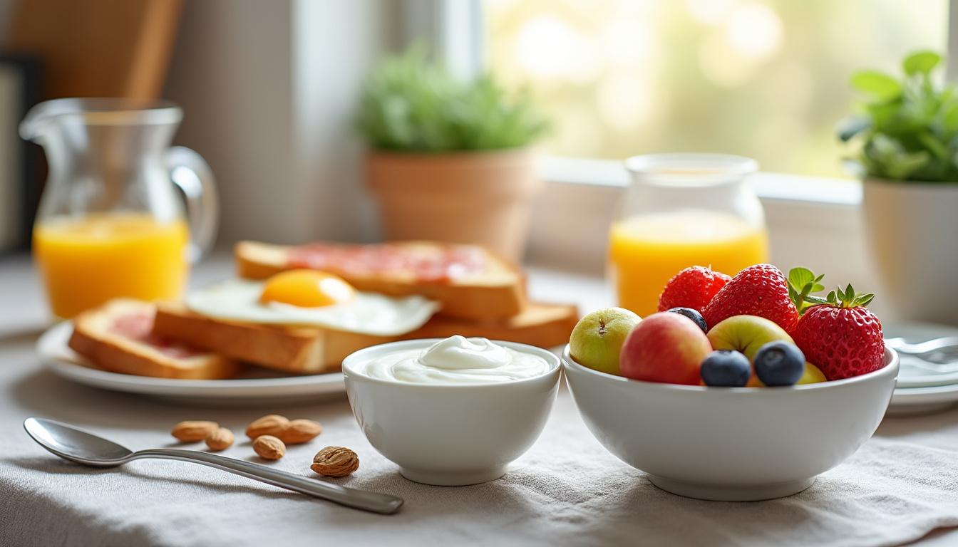 découvrez l'importance de la collation entre le petit déjeuner et le déjeuner pour maintenir votre énergie et votre concentration tout au long de la matinée.