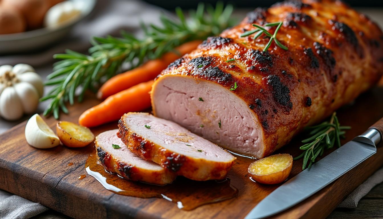 découvrez comment réussir votre échine de porc au four grâce à nos astuces simples pour obtenir une viande tendre et savoureuse à chaque cuisson.