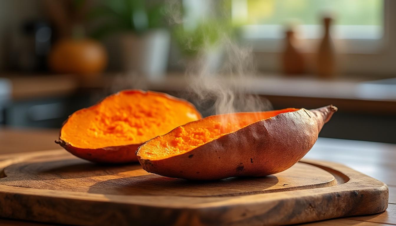 découvrez comment cuire la patate douce au four simplement pour obtenir un goût caramélisé irrésistible, parfait pour un plat savoureux et facile à préparer.