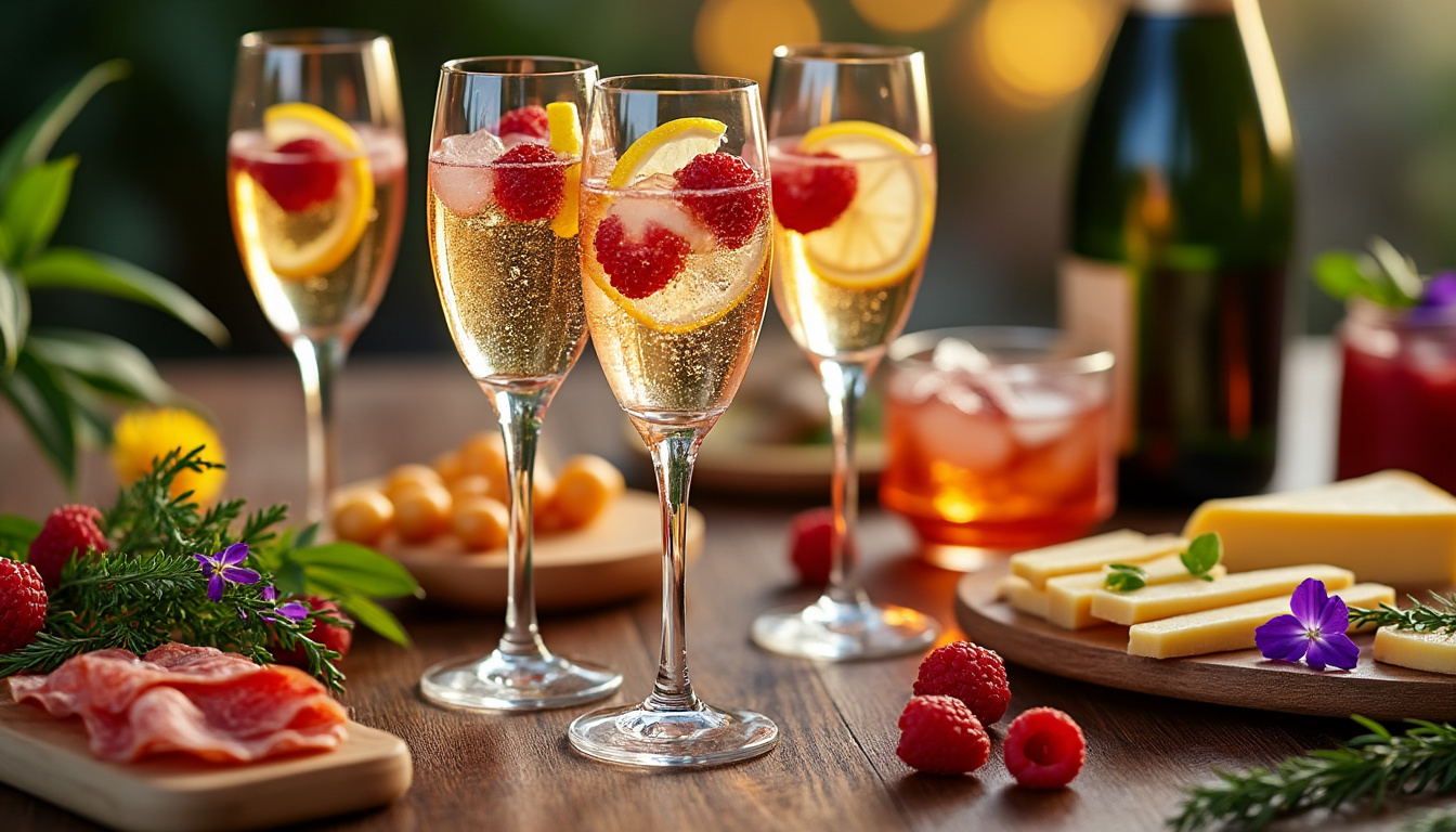 découvrez nos recettes originales de cocktails au champagne pour sublimer vos apéritifs festifs et impressionner vos invités avec des saveurs élégantes et pétillantes.
