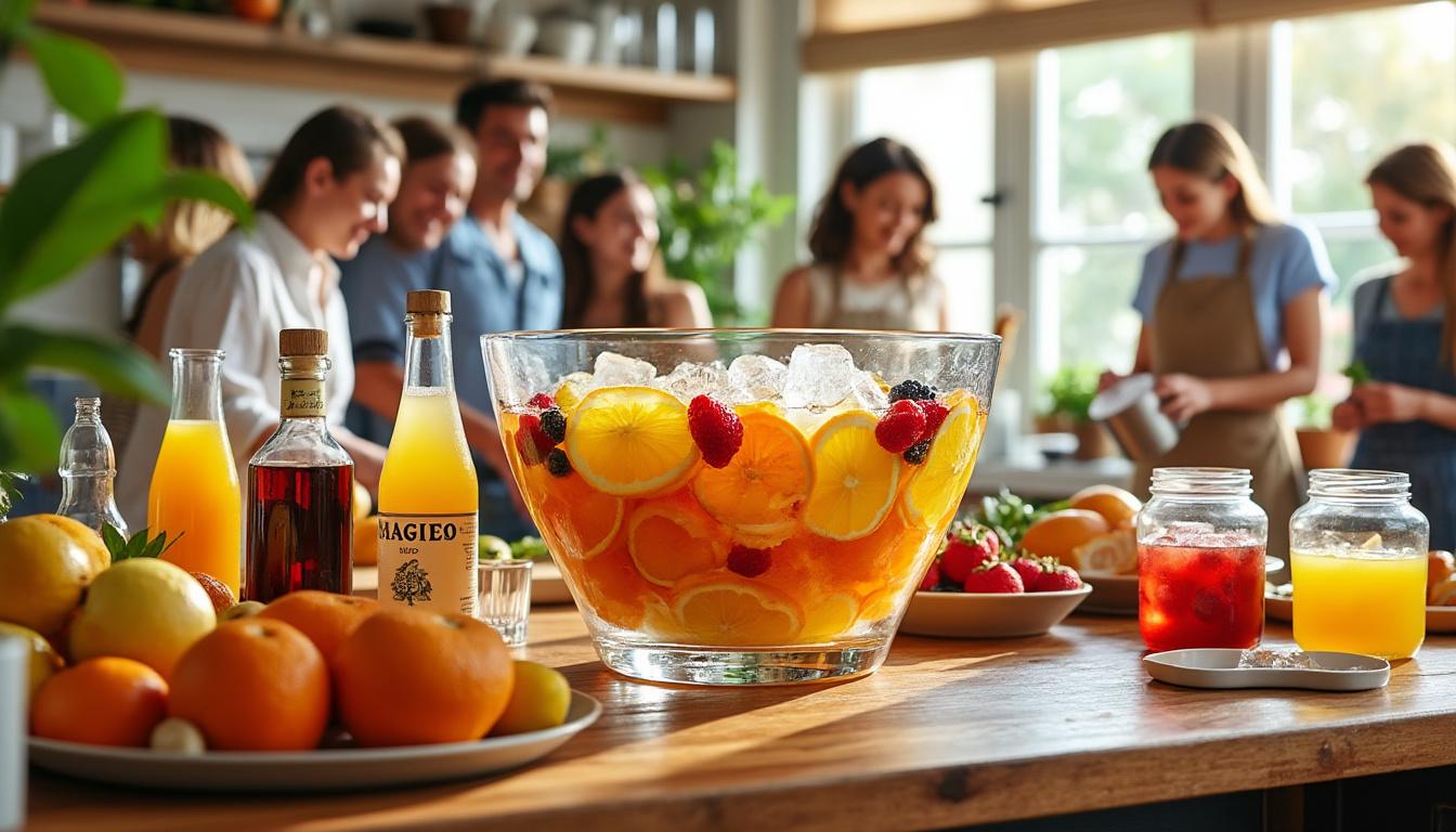 découvrez notre recette facile de punch pour 20 personnes avec des astuces simples pour réussir sans stress vos fêtes et réceptions.