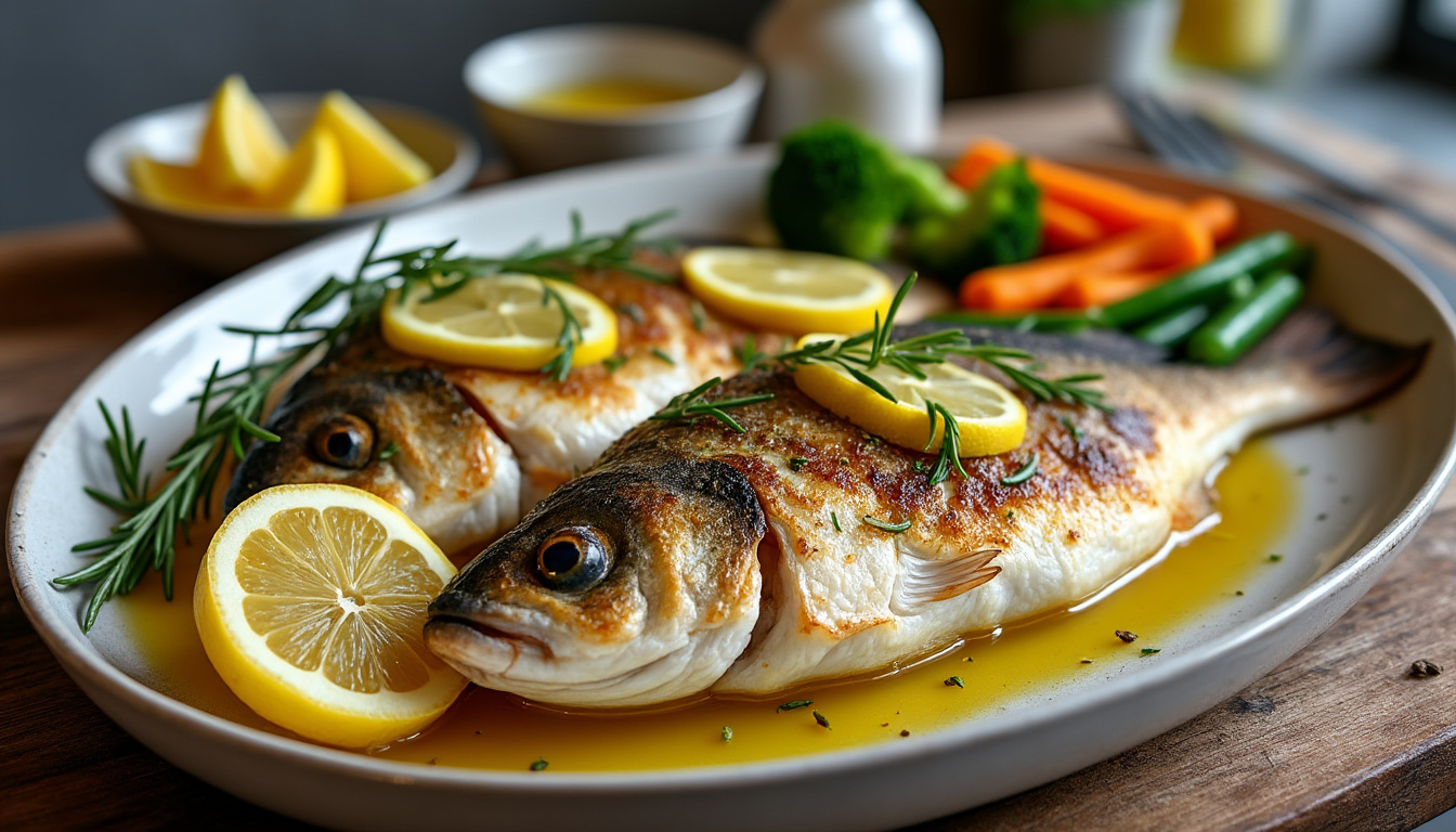 découvrez notre recette simple de bar au four, un plat savoureux et léger parfait pour un repas équilibré et gourmand.