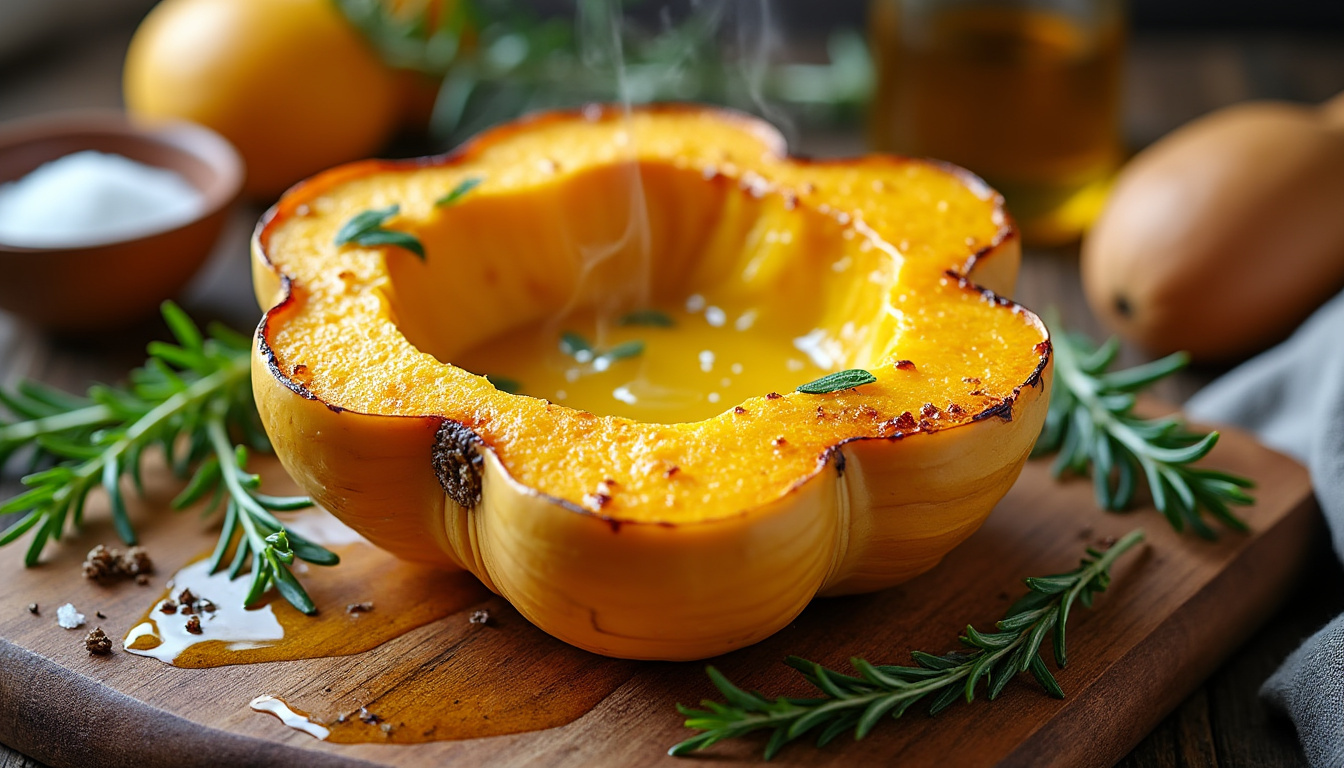 découvrez nos astuces simples pour réussir une courge au four avec une chair fondante et délicieusement parfumée à chaque fois.