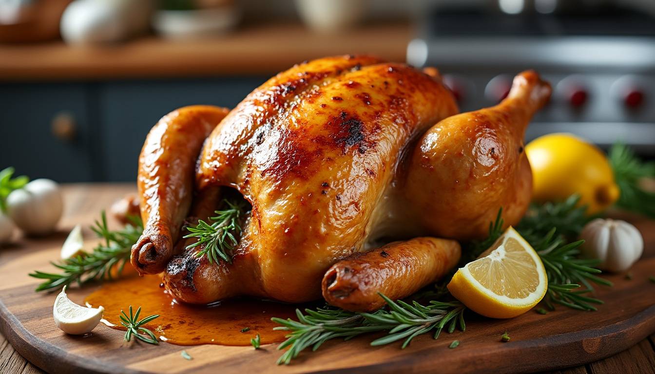 découvrez nos astuces pour réussir à coup sûr un poulet au four doré et savoureux, afin de régaler toute la famille avec une cuisson parfaite à chaque fois.