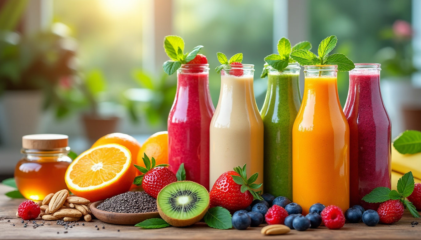 découvrez des recettes rapides et faciles de smoothies pour un petit-déjeuner vitaminé et plein d'énergie. idéal pour bien commencer la journée avec fraîcheur et saveurs naturelles.