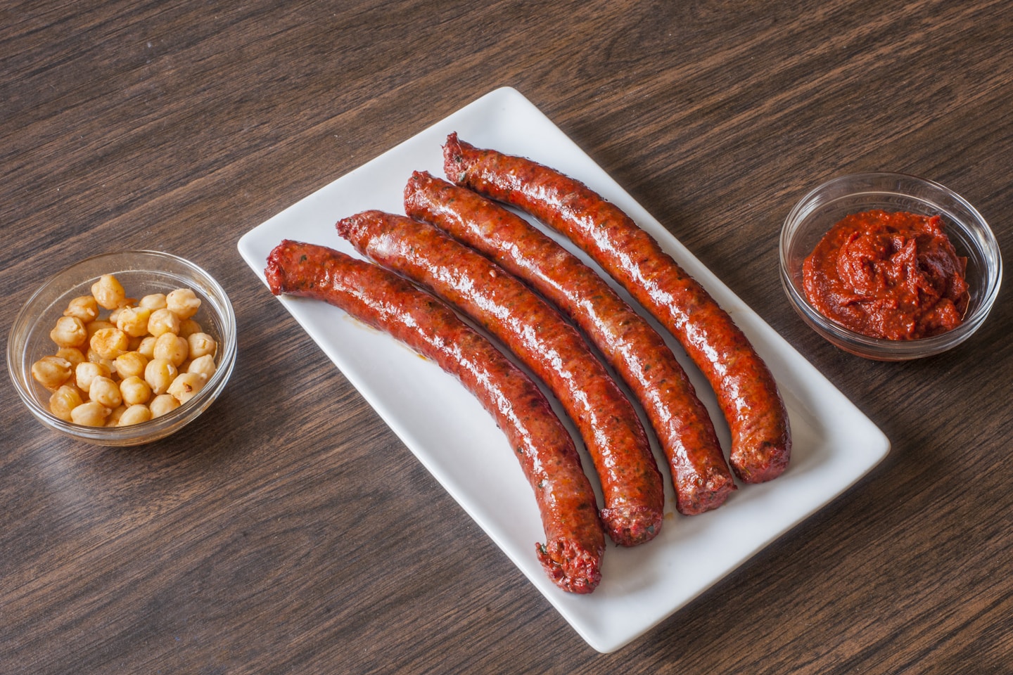 plate of sausage