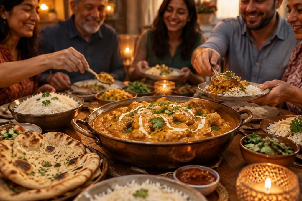 découvrez une sauce au curry onctueuse et parfumée, idéale pour accompagner le poulet et régaler toute la table.