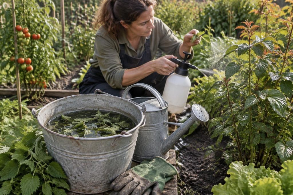 découvrez comment préparer et utiliser le purin d’orties au potager pour lutter contre les pucerons et protéger vos plantes naturellement.