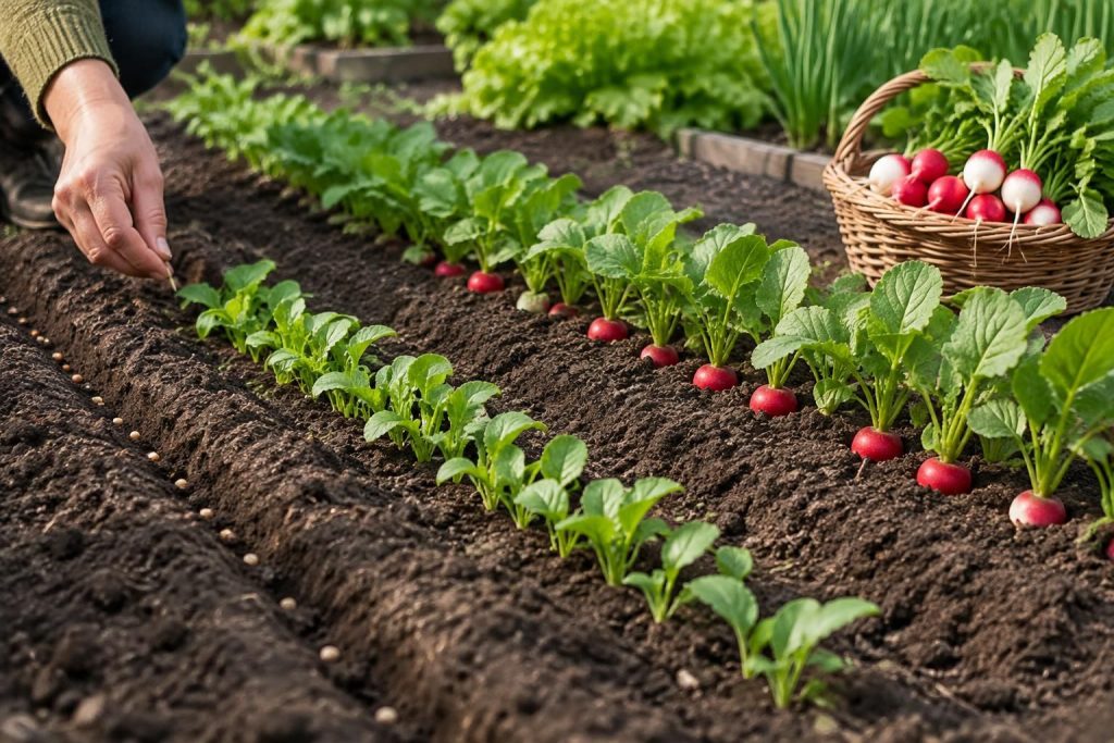 découvrez quand semer les radis et à quel rythme pour échelonner vos plantations et profiter de récoltes fraîches tout au long de la saison.