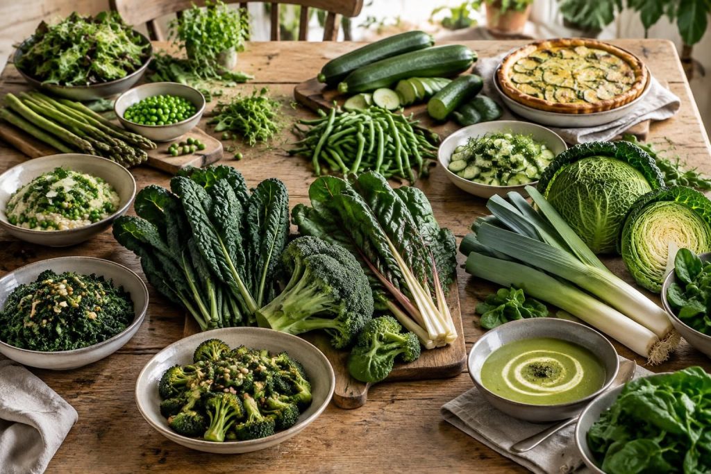 découvrez quels légumes verts choisir à chaque saison pour composer des repas frais, savoureux et adaptés aux produits du moment.